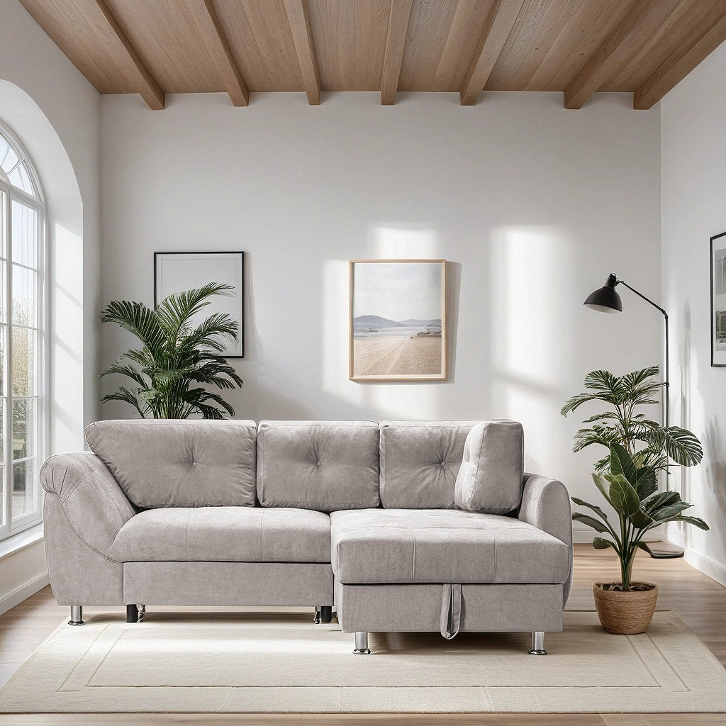 Colțar Extensibil MERLIN, cu lada depozitare, variante stânga/dreapta, 230 x 190 x 93 cm 4 Colțar Extensibil MERLIN, cu lada depozitare, variante stânga/dreapta, 230 x 190 x 93 cm - imagine 4