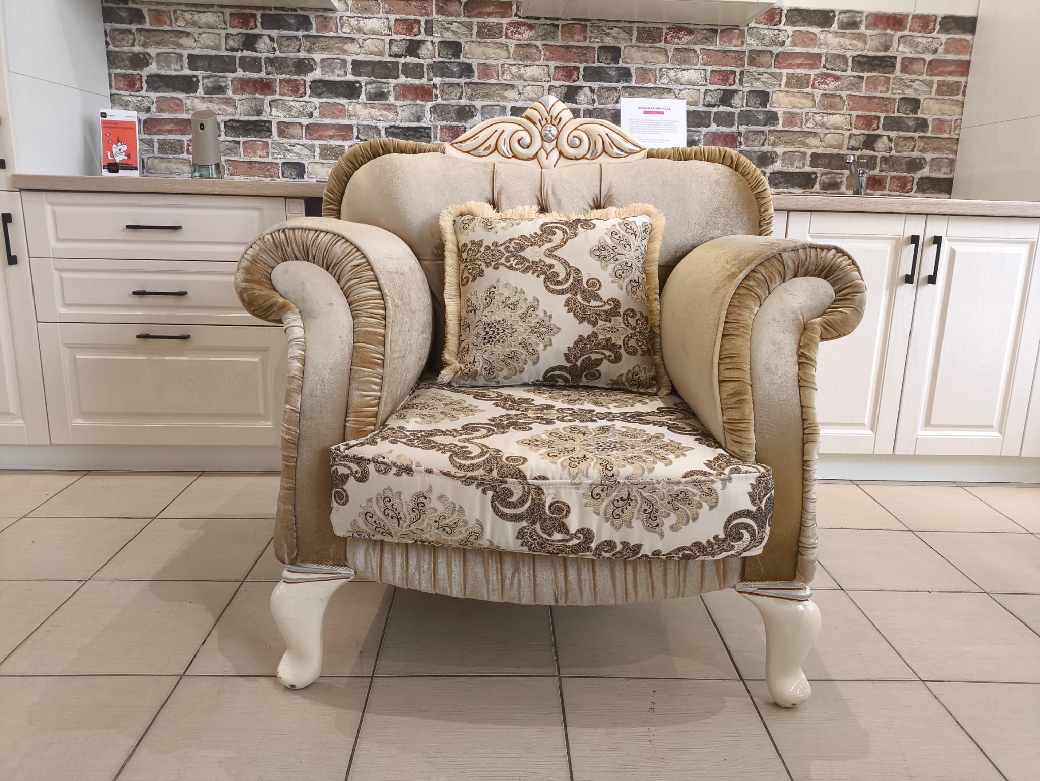 Fotoliu Fix Lid 6 Stil Clasic Structura Lemn 1 Fotoliu Fix Lid 6 Stil Clasic Structura Lemn