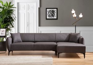 Coltar Belissimo Right Gri Inchis - imagine 2
