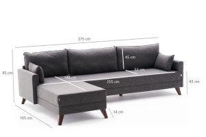 Coltar Bella Antracit - imagine 8