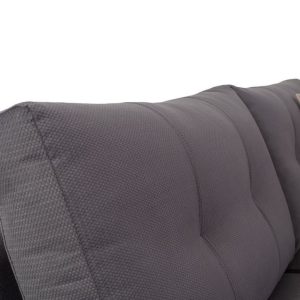 Coltar Dreapta Boston Gri Inchis - Natural 280x225x95 cm - imagine 6