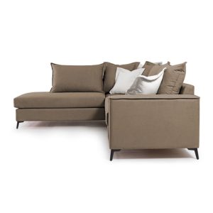 Coltar Dreapta Boston Mocha - Crem 290x235x95 cm - imagine 3