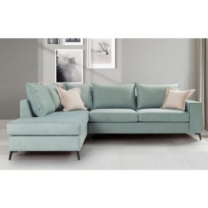 Coltar Dreapta Romantic Ciel - Negru 290x235x95 cm - imagine 2