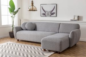 Coltar Eddy Corner Gri Deschis - imagine 5