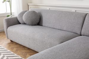 Coltar Eddy Corner Gri Deschis - imagine 6