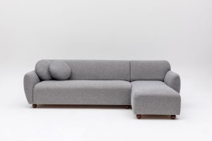Coltar Eddy Corner Gri Deschis - imagine 9
