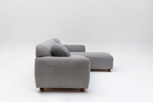 Coltar Eddy Corner Gri Deschis - imagine 11