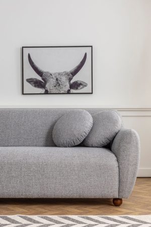 Coltar Eddy Gri deschis 162x93x86 cm - imagine 5