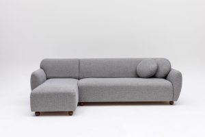 Coltar Eddy Gri deschis 162x93x86 cm - imagine 6