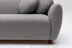 Coltar Eddy Gri deschis 162x93x86 cm - imagine 9