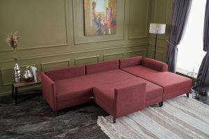 Coltar Extensibil Belen Claret Rosu - imagine 7