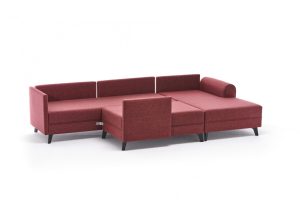 Coltar Extensibil Belen Claret Rosu - imagine 10