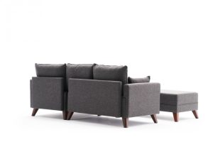Coltar Extensibil Bella Soft Mini Antracit - imagine 7