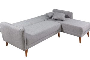 Coltar extensibil dreapta Aqua Crem 225x85x150 cm - imagine 6
