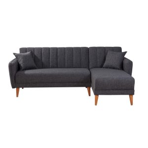 Coltar extensibil dreapta Aqua Gri inchis - imagine 4