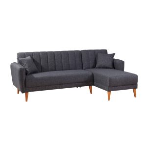 Coltar extensibil dreapta Aqua Gri inchis - imagine 5