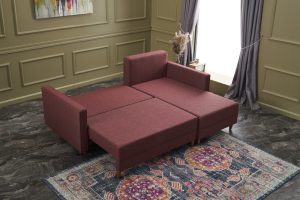 Coltar extensibil dreapta Aydam Rosu inchis - imagine 4