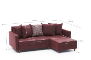 Coltar extensibil dreapta Aydam Rosu inchis - imagine 7