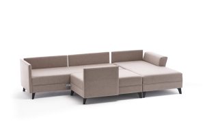 Coltar extensibil Eris Crem 219x149x43 cm - imagine 8