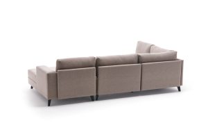 Coltar extensibil Eris Crem 219x149x43 cm - imagine 9