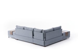 Coltar extensibil Fly Albastru 210x70x280 cm - imagine 8