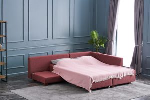 Coltar Extensibil Manama Claret Rosu - imagine 6