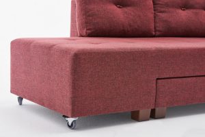 Coltar Extensibil Manama Claret Rosu - imagine 10