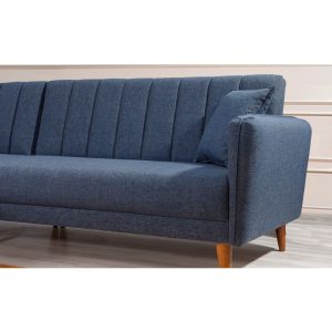 Coltar extensibil stanga Aqua Albastru inchis - imagine 3