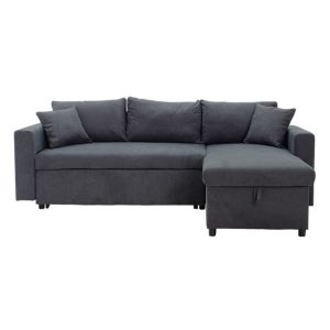 Coltar Lilian Antracit 225x148x81 cm - imagine 4