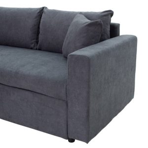 Coltar Lilian Antracit 225x148x81 cm - imagine 9