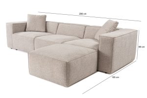 Coltar Lora Maro 303x193x65 cm - imagine 12