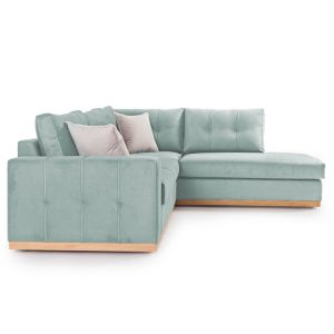 Coltar Stanga Boston Ciel - Crem - Natural 280x225x95 cm - imagine 3