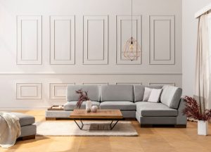 Coltar Tulip Gri deschis - imagine 2