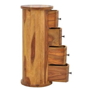 Comoda Settie, Pako World, Nuc, 35x35x85 cm - imagine 6