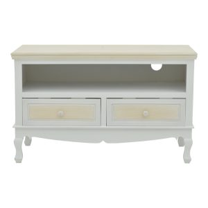Comoda TV Joliene Pako World Alb 100x42x61 cm - imagine 2