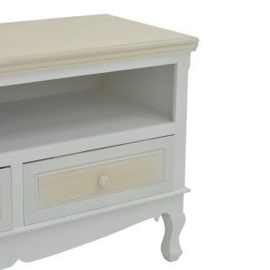 Comoda TV Joliene Pako World Alb 100x42x61 cm - imagine 5