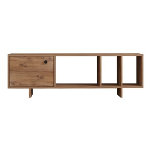 Comoda TV Mueble, Pako World, Sonoma, 140x29x45 cm - imagine 5