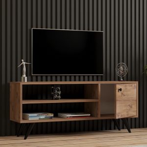 Comoda TV Wilson, Pako World, Sonoma, 120x29x50 cm - imagine 3