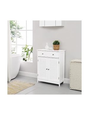 Comoda, Vasagle, BBC51WT, Alb, 60 x 30 x 80 cm - imagine 4