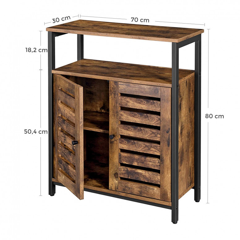 Consola Depozitare Vasagle, 70x30x80cm 5 Consola Depozitare Vasagle, 70x30x80cm - imagine 5