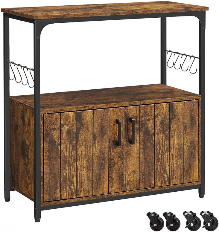 Consola Depozitare Vasagle, 80x35x80cm 1 Consola Depozitare Vasagle, 80x35x80cm