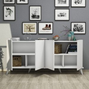 Consola Elegante 1602 Alb - imagine 3