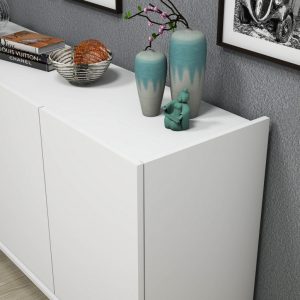 Consola Elegante 1602 Alb - imagine 4