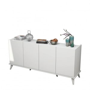 Consola Elegante 1602 Alb - imagine 5