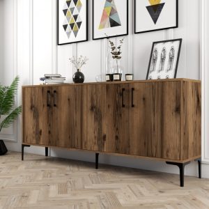 Consola Kiev Walnut - imagine 3