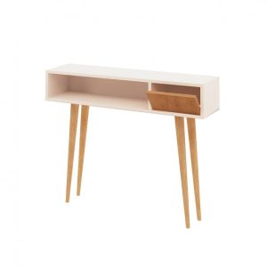 Consola Kiogi Oak-Alb - imagine 3