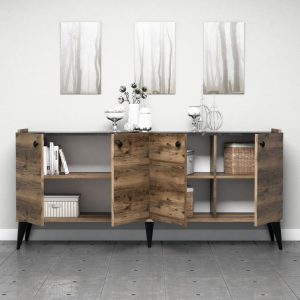 Consola Lidya Walnut - imagine 6