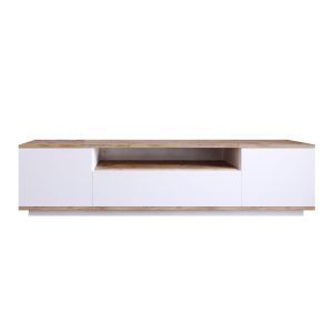 Consola TV Fr7 Alb 180x44.6x44.5 cm - imagine 10