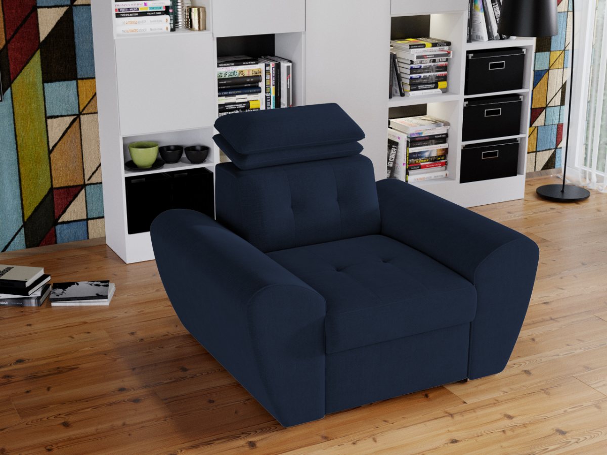 Fotoliu Barini Albastru 1 Fotoliu Barini Albastru