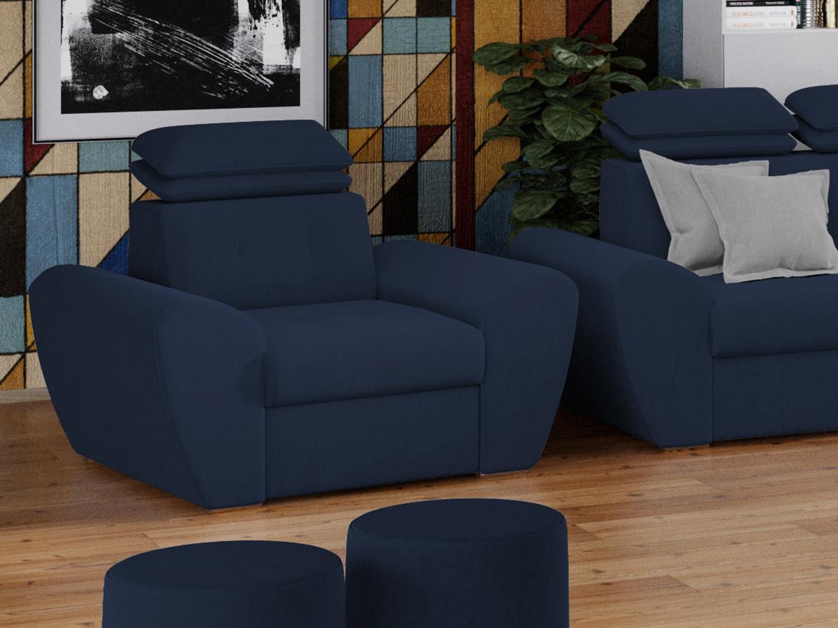 Fotoliu Barini Albastru 2 Fotoliu Barini Albastru - imagine 2